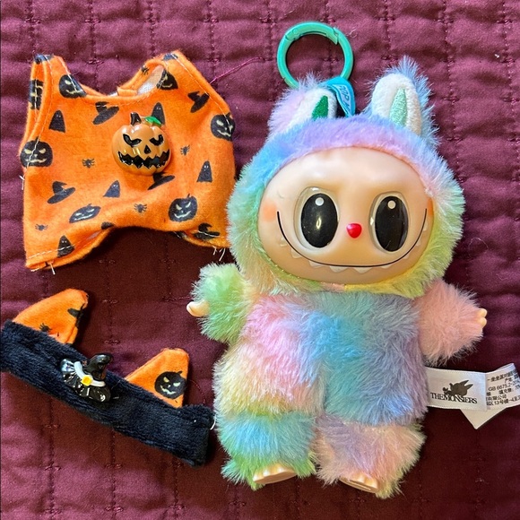 Colorful Plush Key Holder - Picture 2 of 3